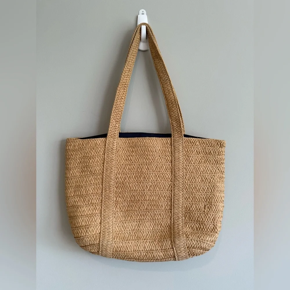 Draper James Everyday Straw Shoulder Tote Bag - Picture 7 of 10